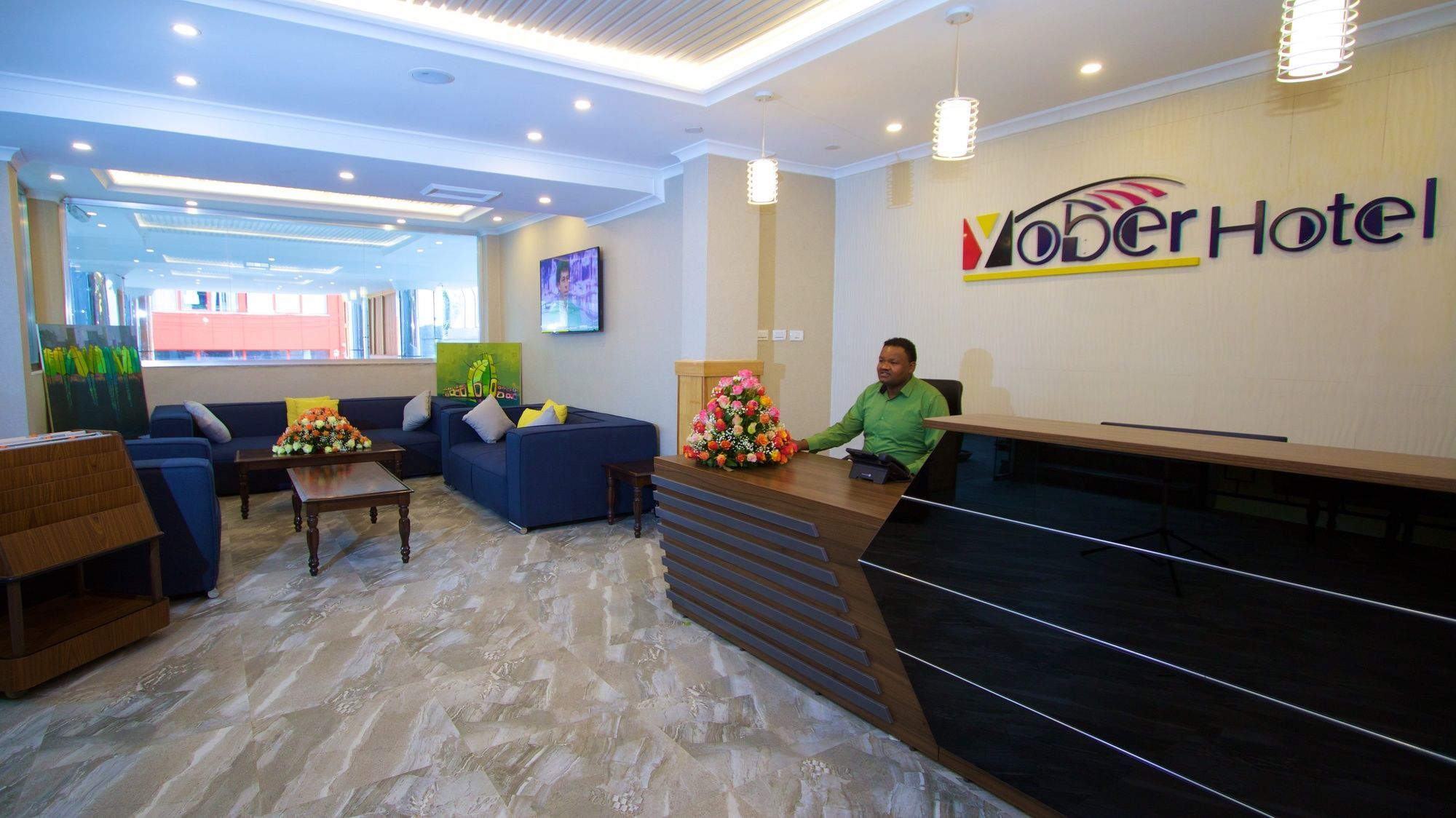 Yober Hotel Addis Ababa Dış mekan fotoğraf
